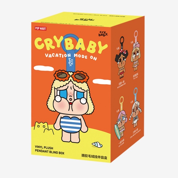 POP MART Other - Pop Mart CRYBABY Vacation Mode On Series-Vinyl - My Summer Vibe - BNIB